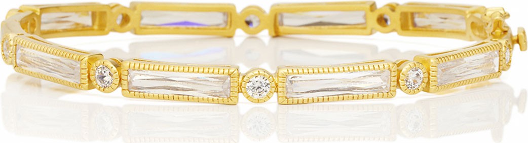 Freida Rothman Color Theory Baguette Bar Hinge Bangle