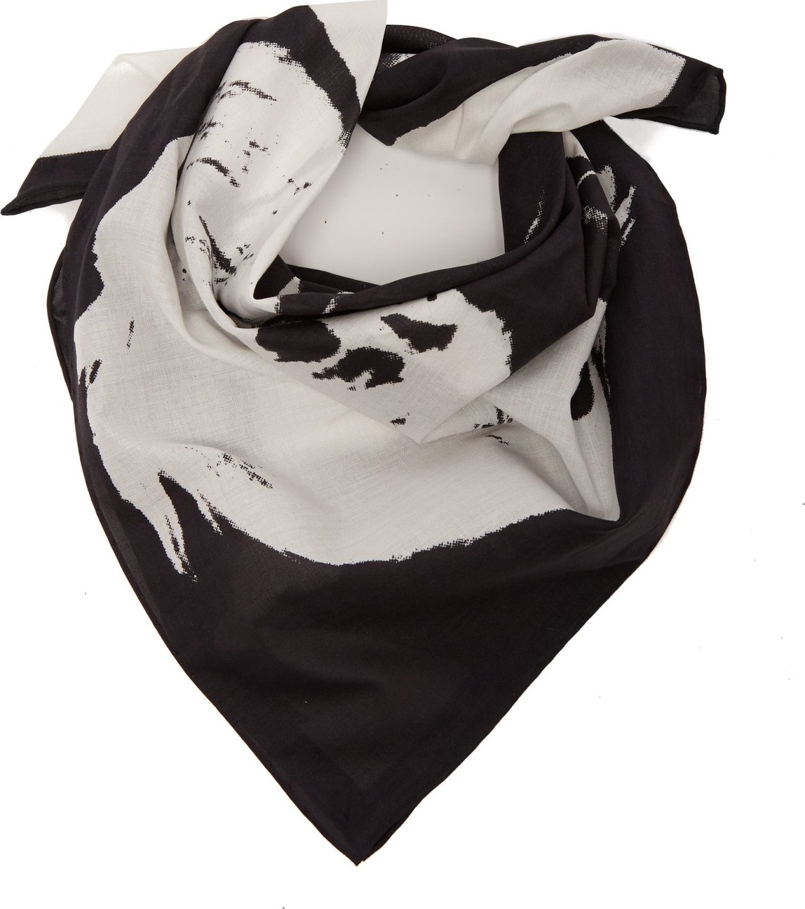 Calvin Klein 205W39NYC Stephen Sprouse-print cotton bandana scarf