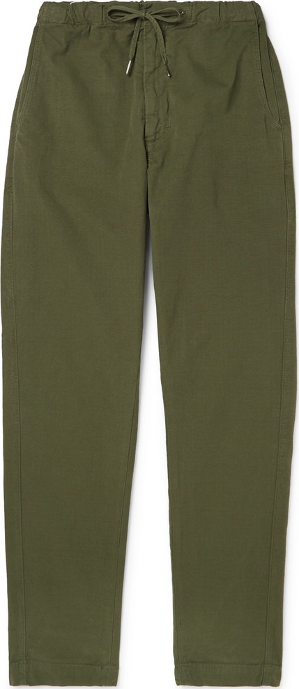 Bellerose Tapered Cotton-Ripstop Drawstring Trousers
