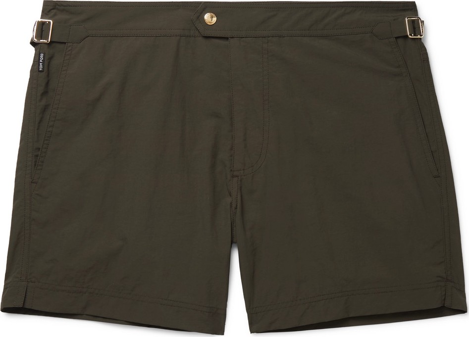 TOM FORD Slim-Fit Mid-Length Swim Shorts