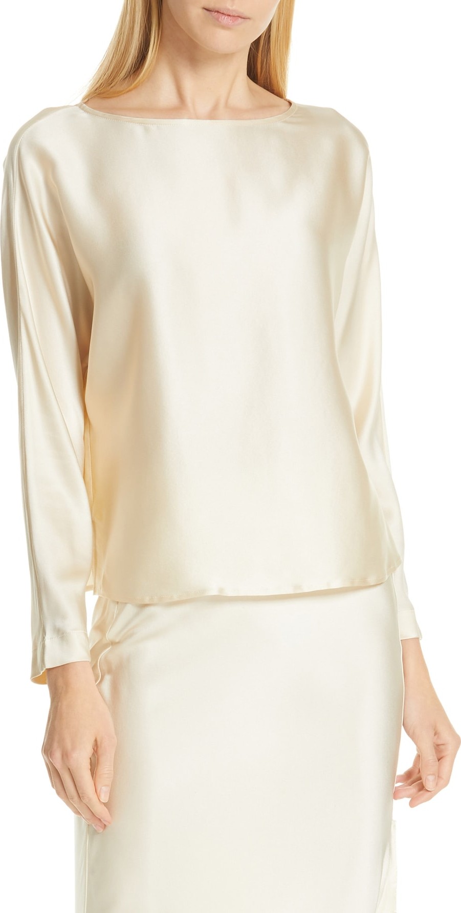 Nili Lotan Reade Silk Top