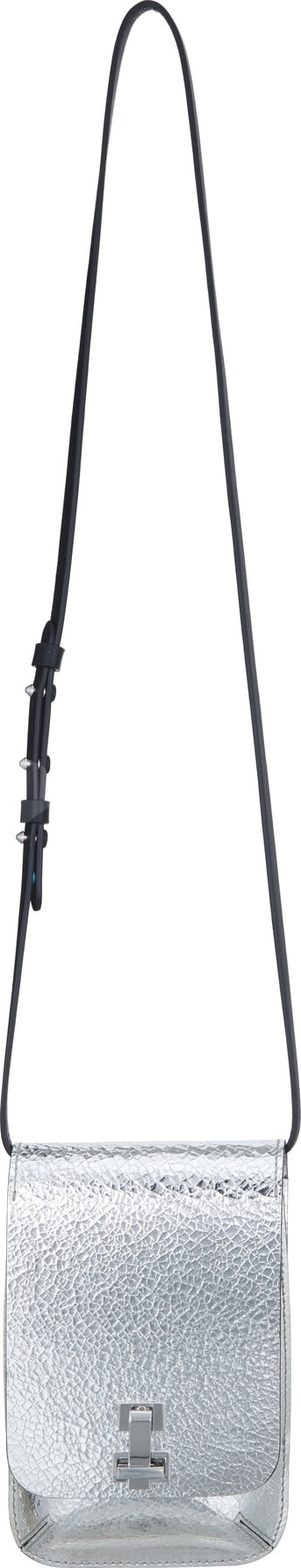 The Volon EZ Mini Metallic Leather Crossbody Bag