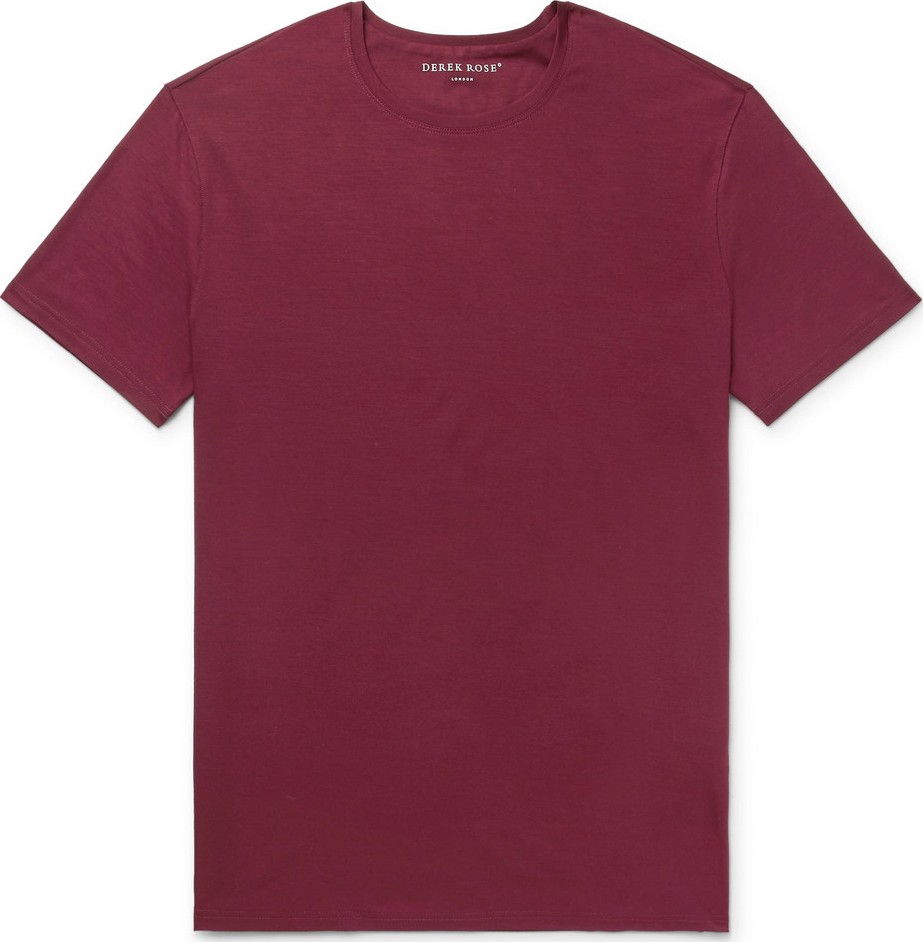 Derek Rose Basel Stretch-Micro Modal Jersey T-Shirt