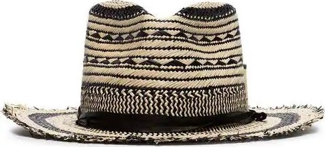 Nick Fouquet VAGUES NEGRA STRAW hat