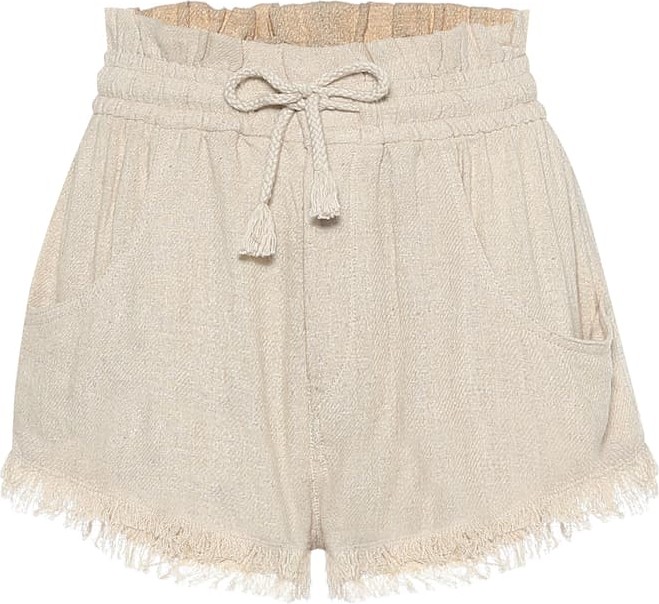 Isabel Marant Talapiz silk-twill shorts
