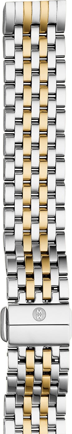 MICHELE Deco II Midsize Seven-Link Bracelet Strap, Two-Tone