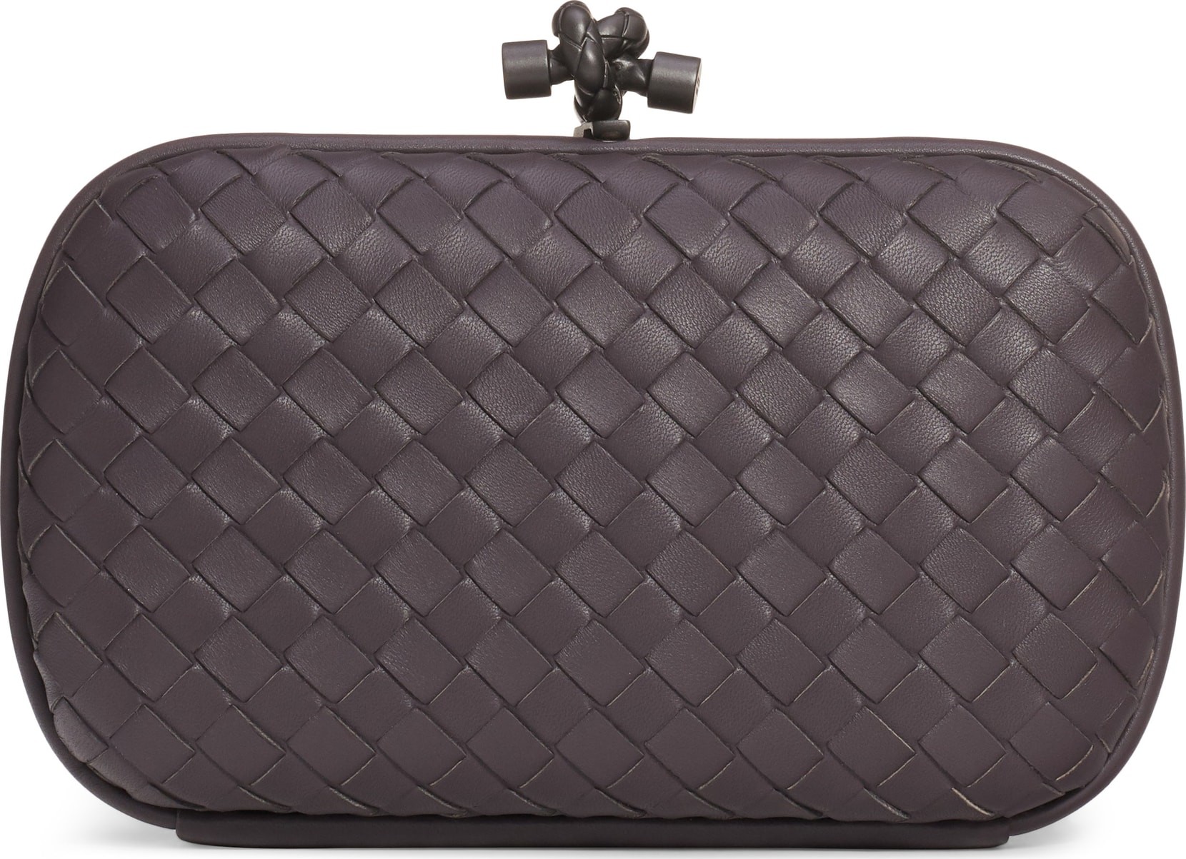 Bottega Veneta Intrecciato Leather Knot Clutch