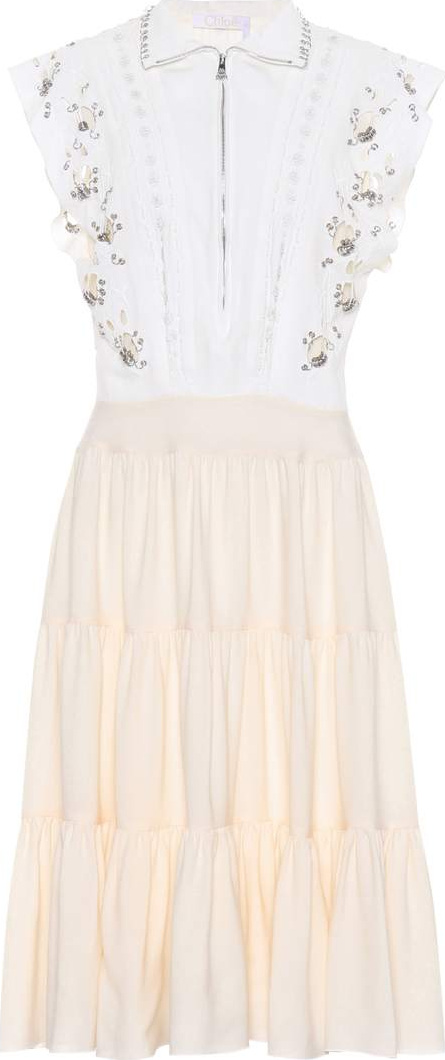 Chloe Embellished midi dress