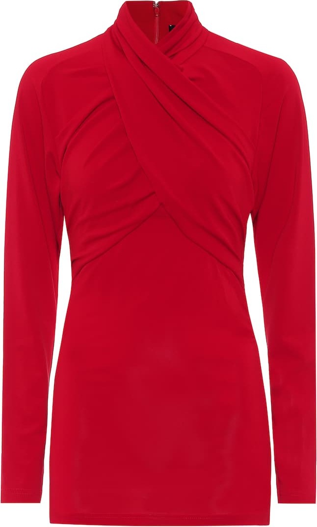 Isabel Marant Georgina crêpe top