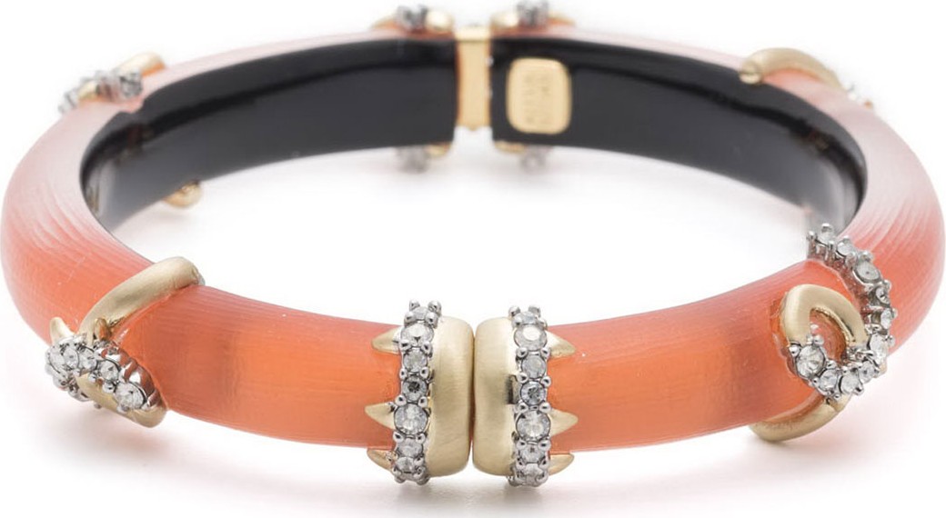 Alexis Bittar Crystal Encrusted Open Knot Bracelet