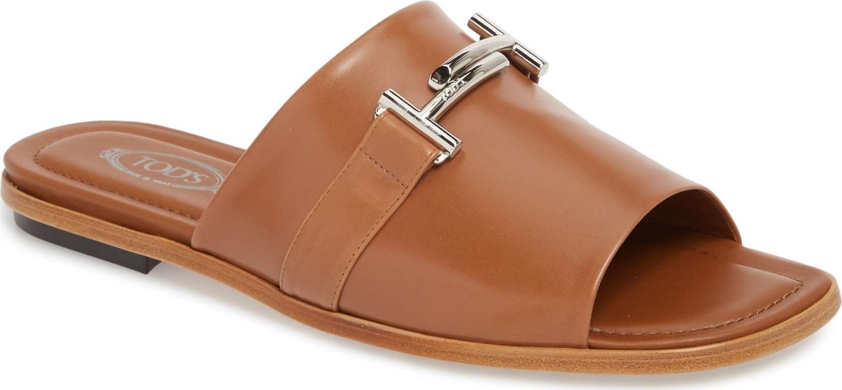 Tod's Double-T Slide Sandal