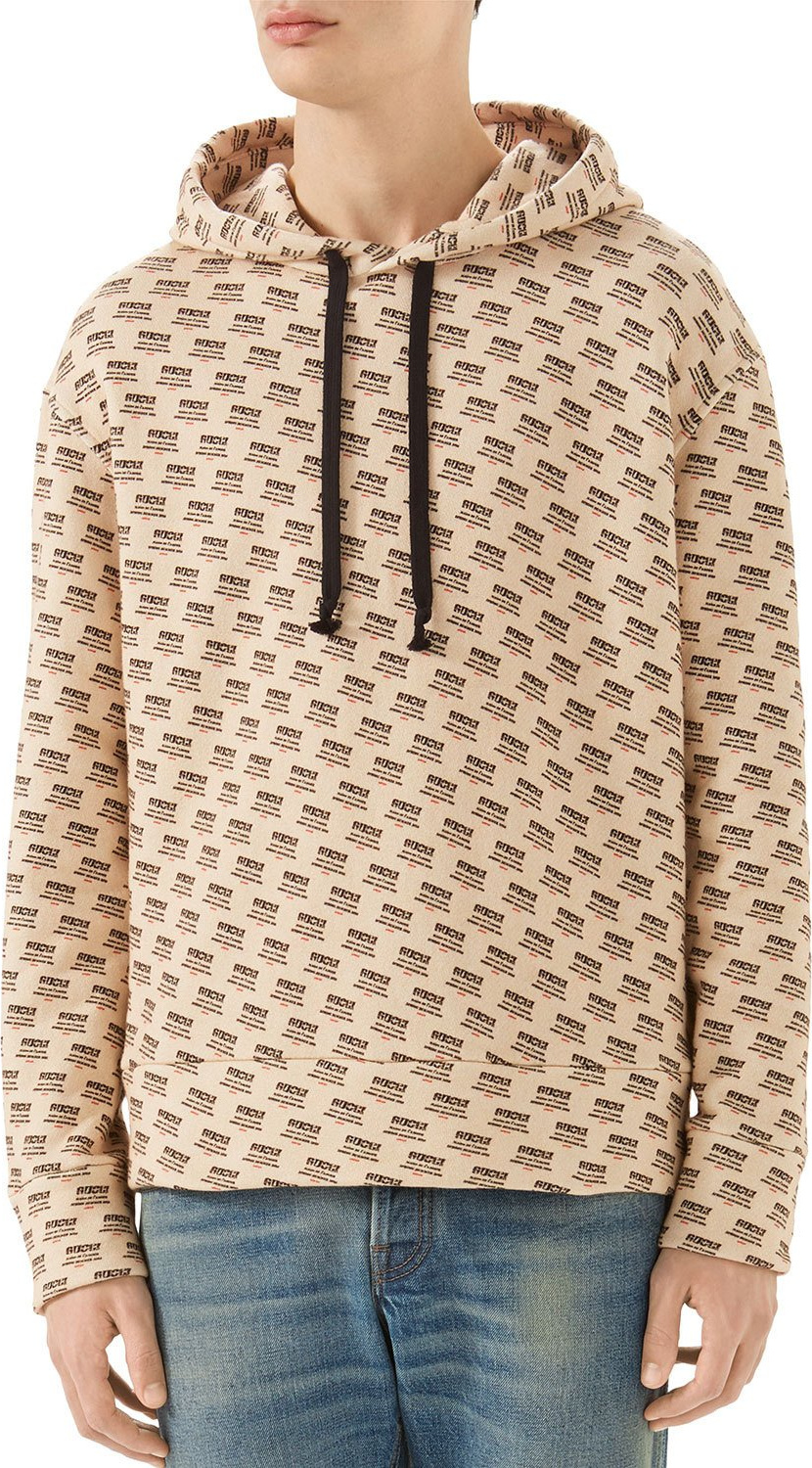 Gucci Guccify Logo-Print Hoodie