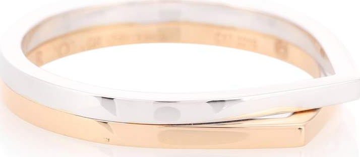 REPOSSI Antifer 18kt white and rose gold ring