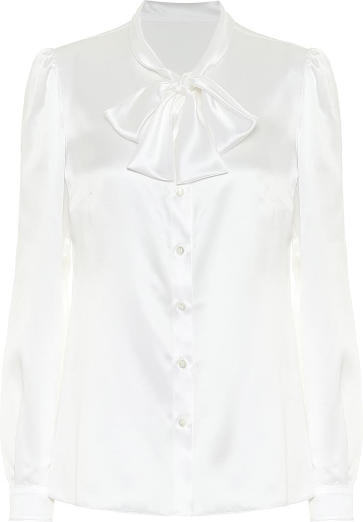 Dolce & Gabbana Silk-satin blouse