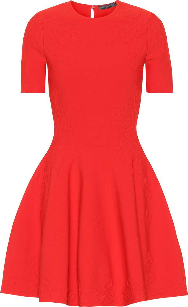 Alexander McQueen Fit and flare minidress