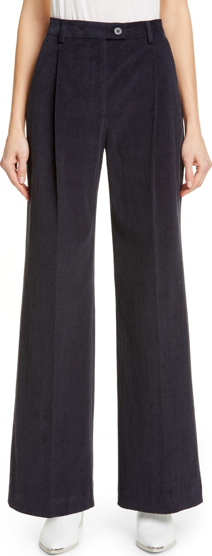 Acne Studios Pina Summer Cord Wide Leg Pants