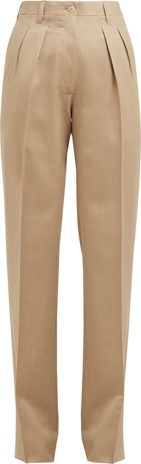Giuliva Heritage Collection The Adele straight-leg wool trousers