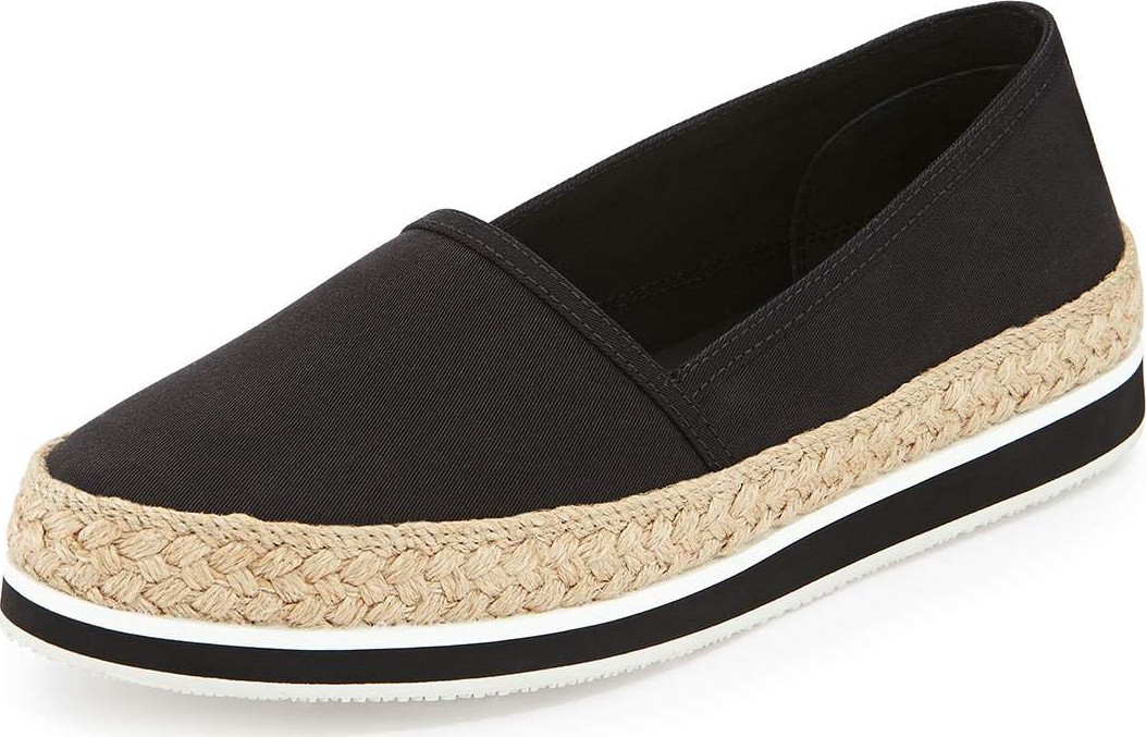Prada Gabardine Espadrille Loafer