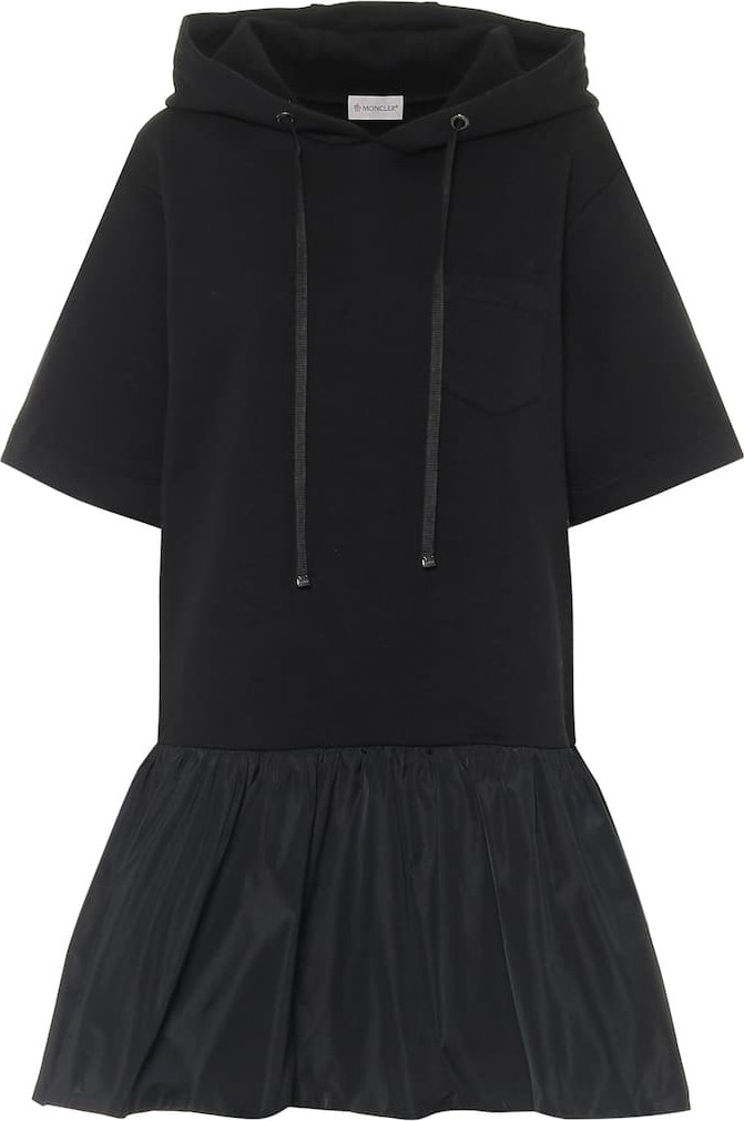 Moncler Cotton-jersey dress