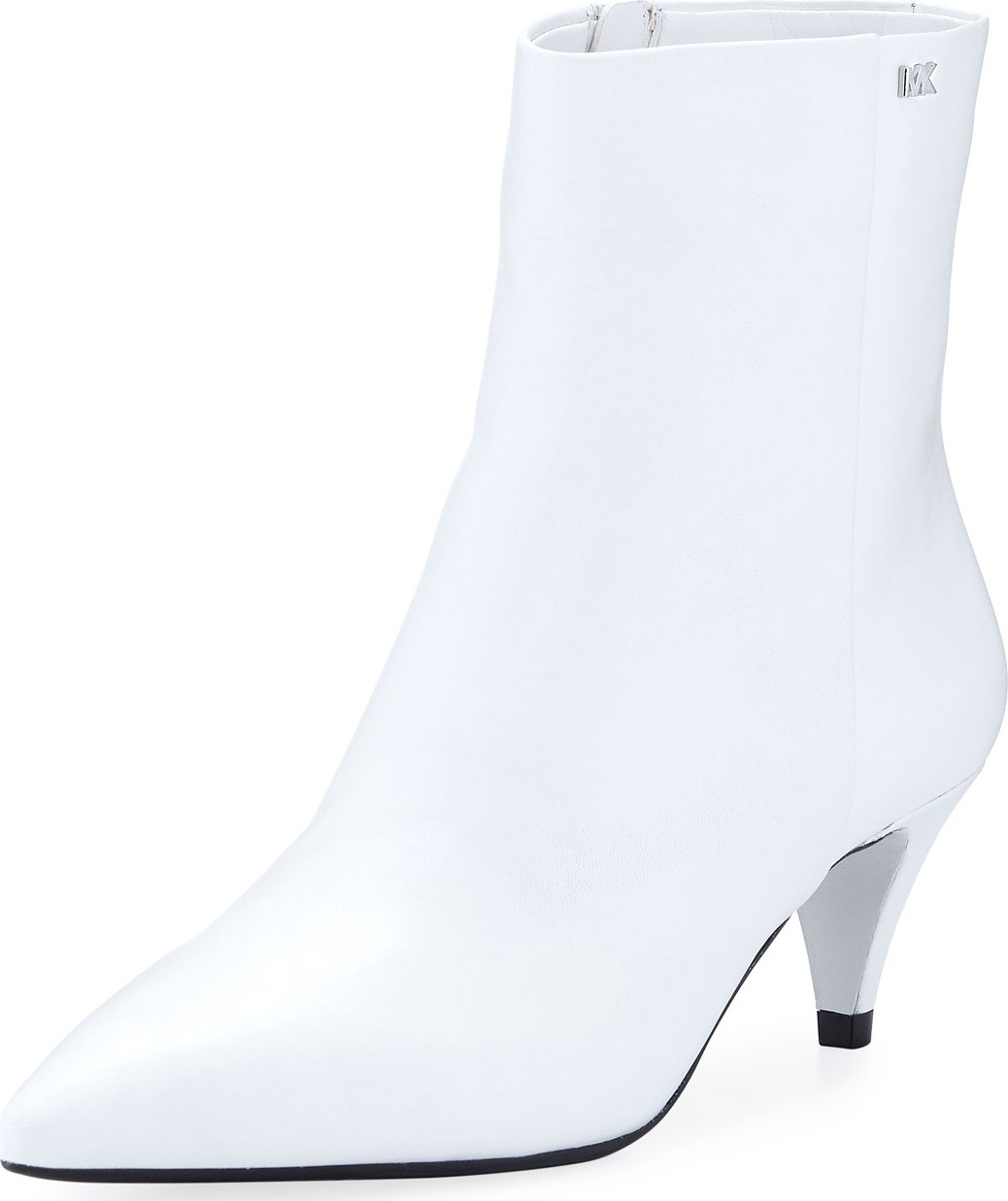 MICHAEL MICHAEL KORS Blaine Flex Leather Kitten-Heel Booties