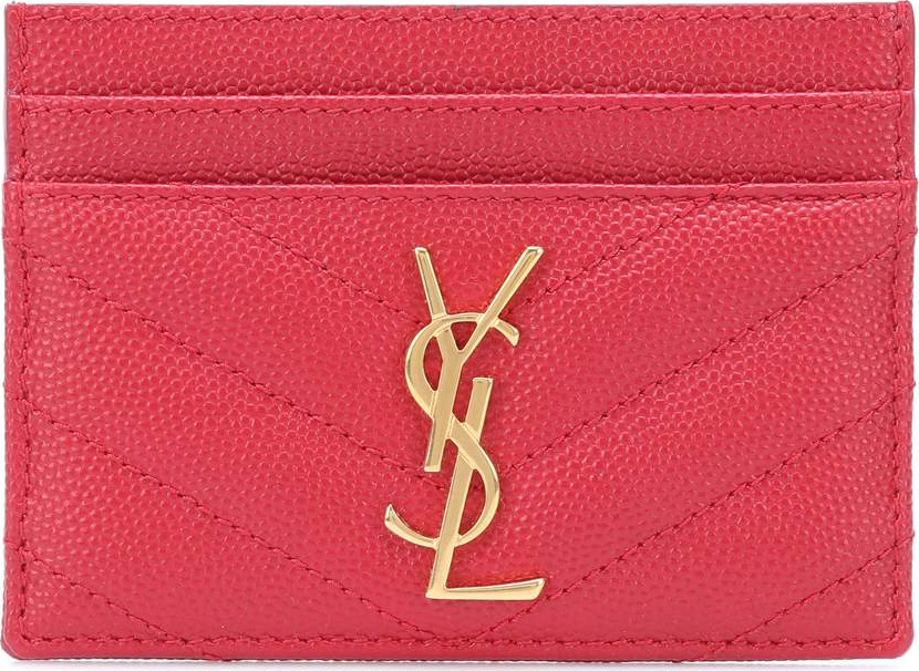 Saint Laurent Monogram quilted leather card holder