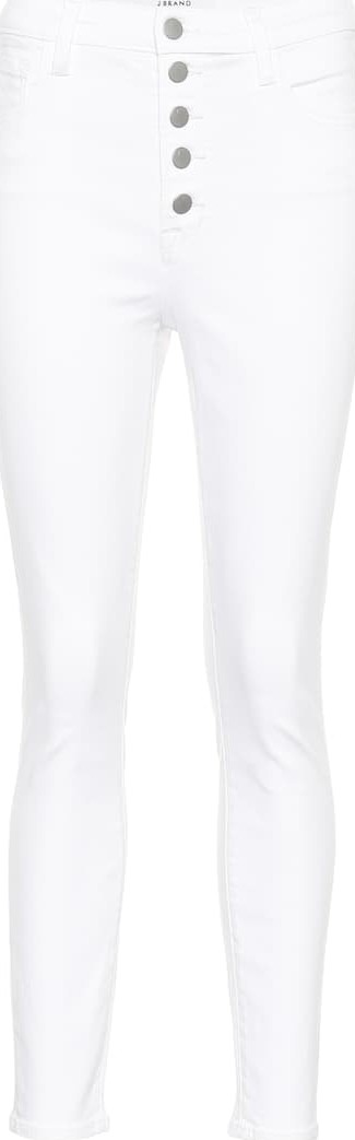 J BRAND Lillie high-rise cropped jeans