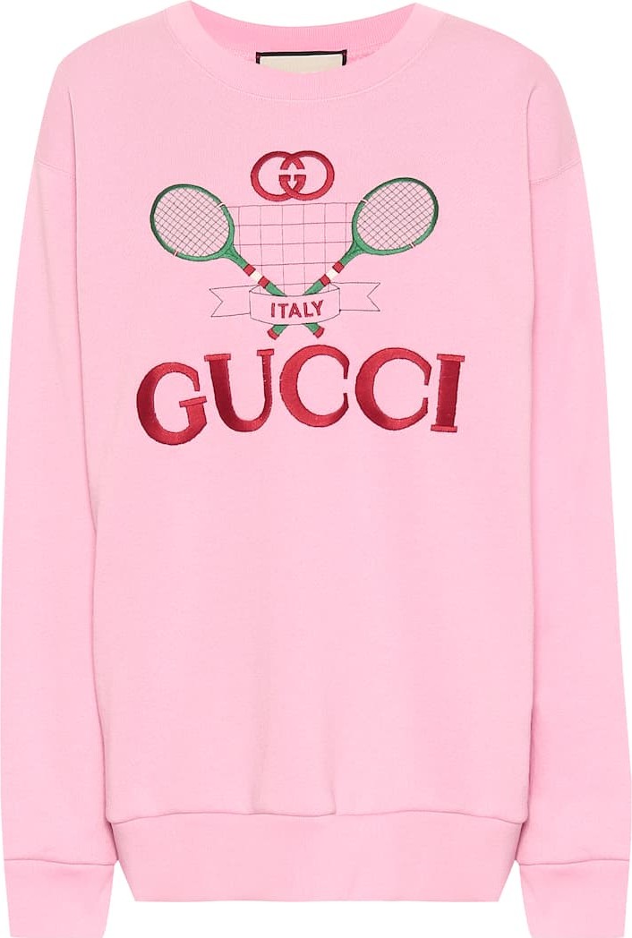 Gucci Embroidered cotton sweater