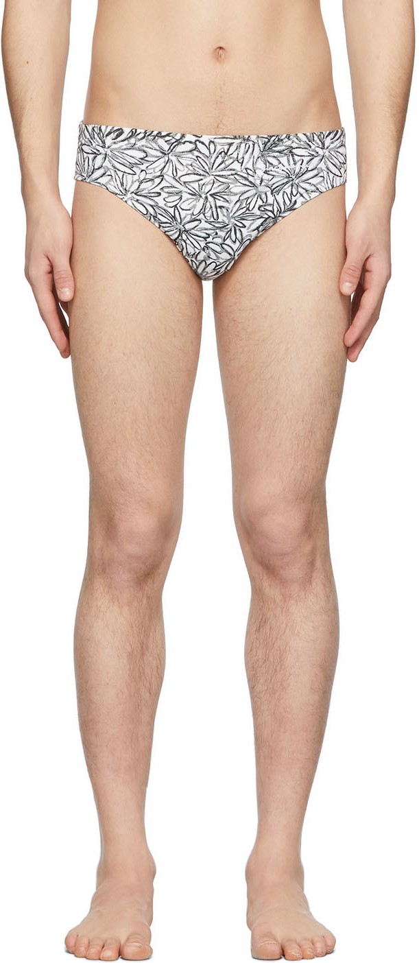 Jacquemus Grey 'Le Slip De Bain' Swim Briefs