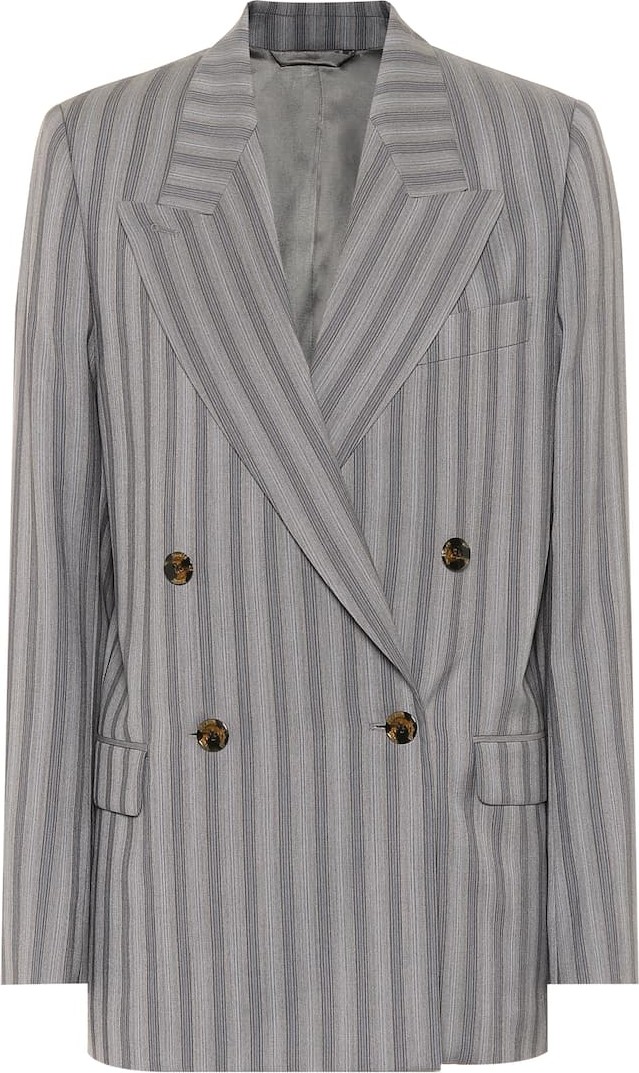 Acne Studios Striped wool blazer