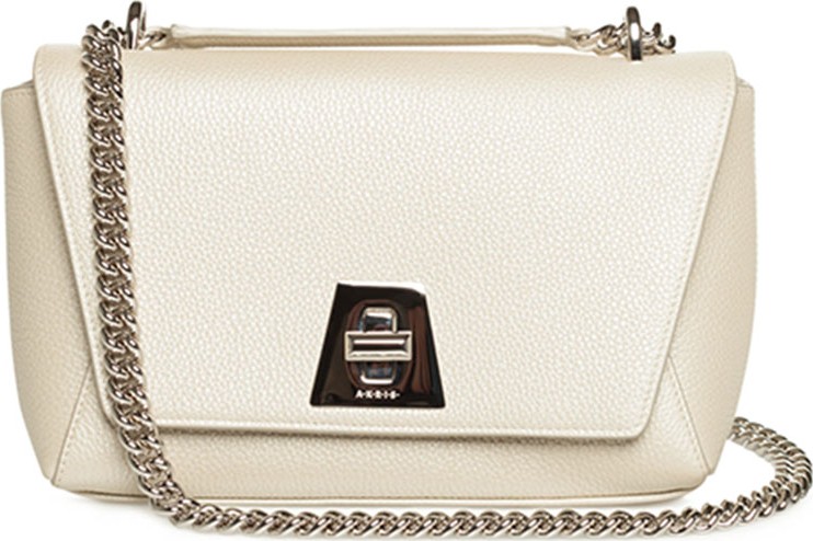 Akris Anouk Small Day Calf Leather Crossbody Bag