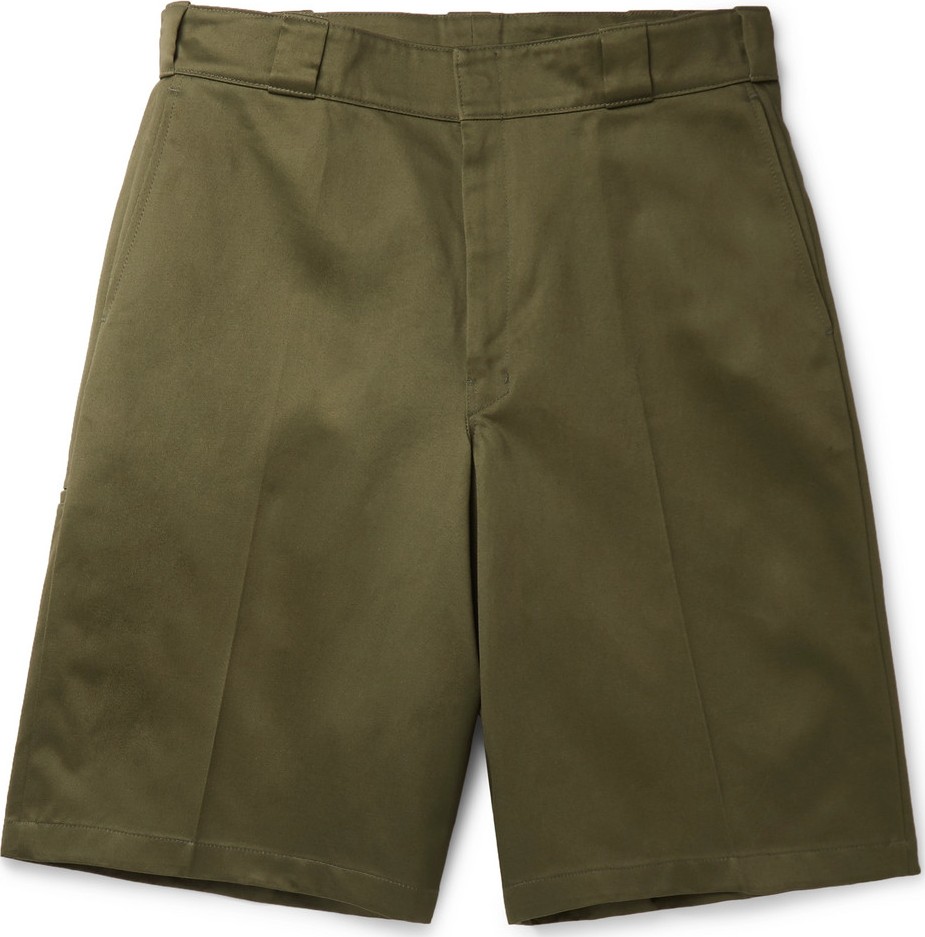 Prada Cotton-Twill Chino Shorts