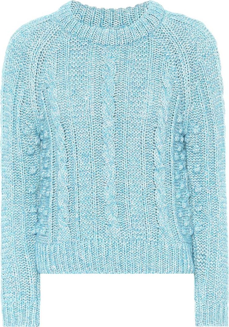 Alexachung Cotton and wool-blend sweater