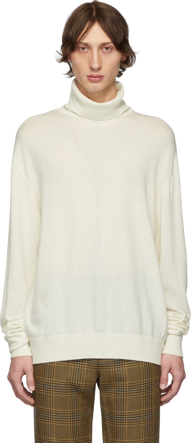 Nanushka Off-White Rag Turtleneck