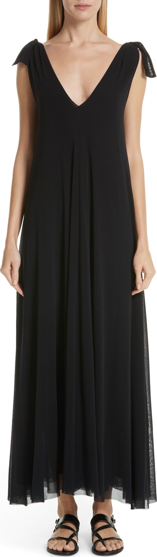 Fuzzi Tulle Maxi Dress