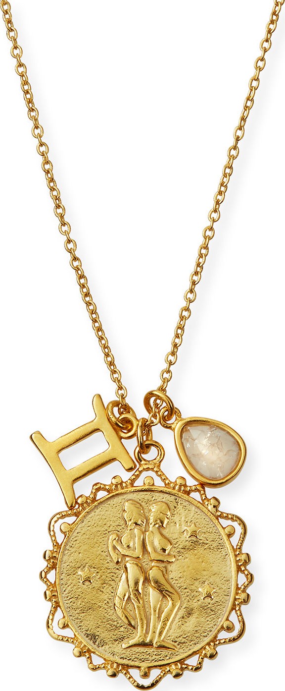 Tai Zodiac Charm Necklace w/ Moonstone