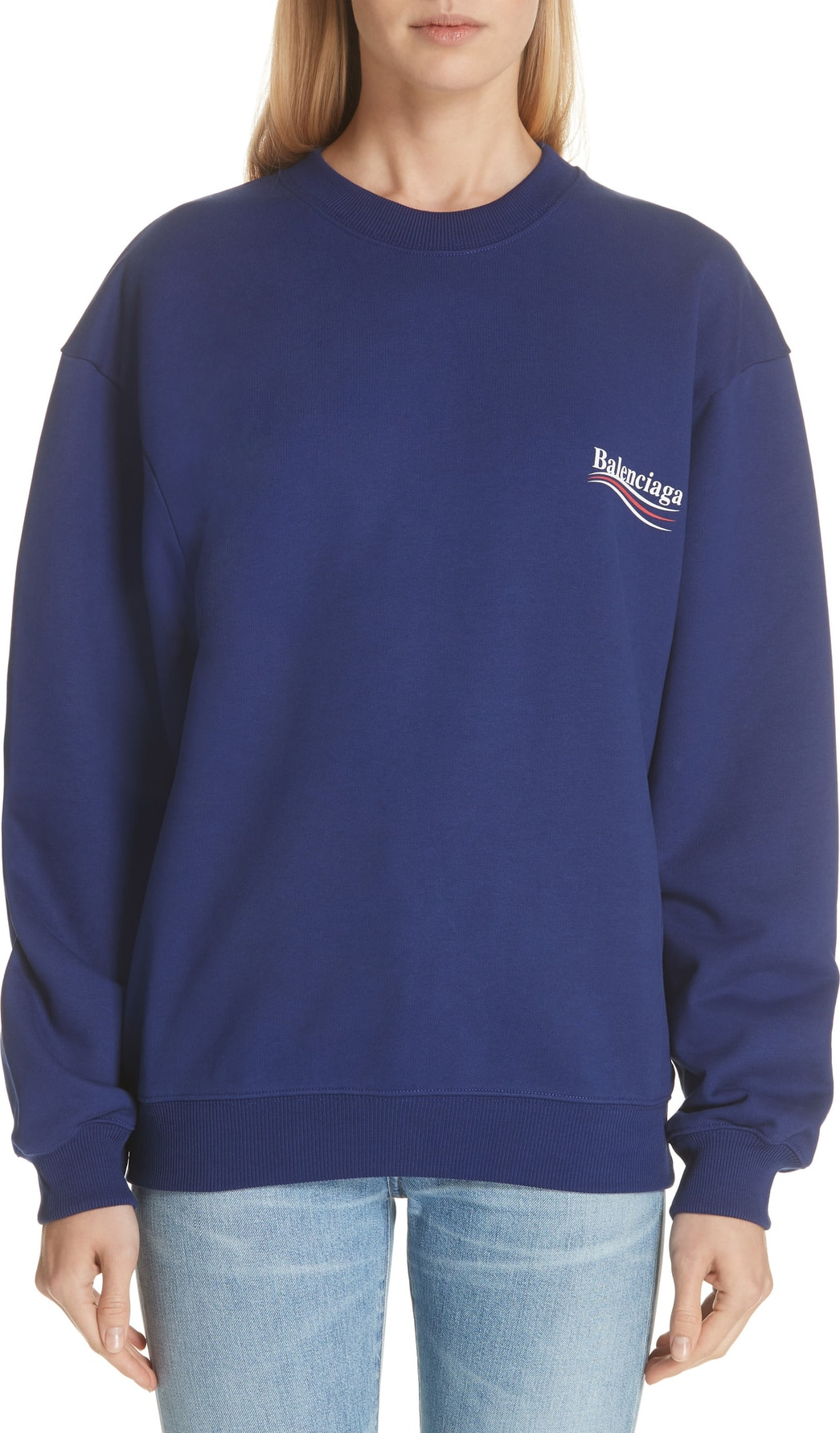 Balenciaga Campaign Logo Sweatshirt