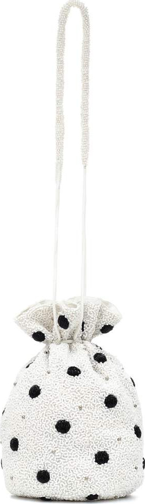 Ganni Wintour beaded shoulder bag