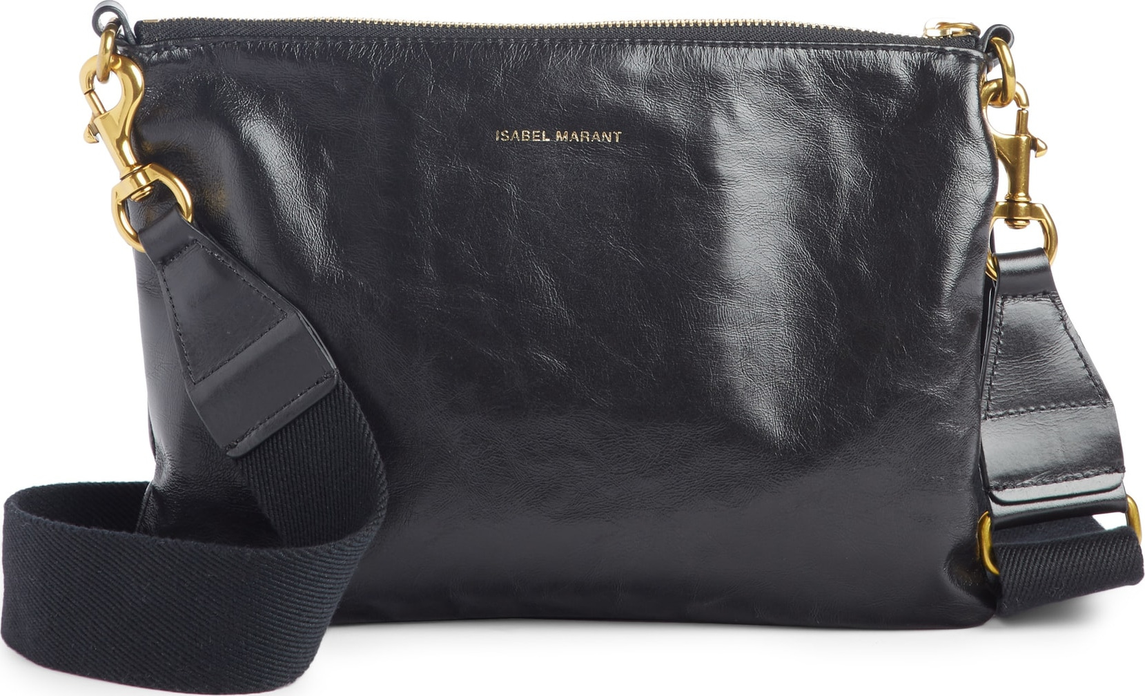 Isabel Marant Nessah Leather Crossbody Bag