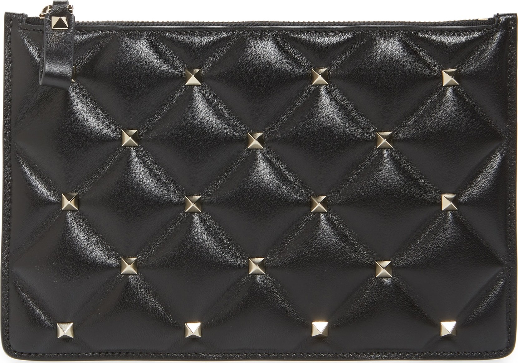 Valentino Medium Candystud Leather Pouch