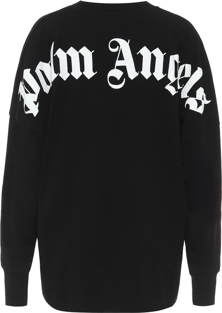 Palm Angels Logo cotton sweatshirt
