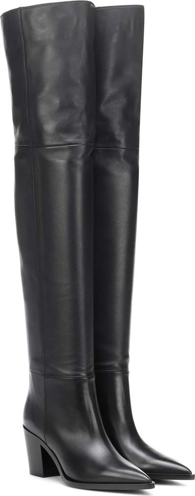 Gianvito Rossi Daenerys leather over-the-knee boots