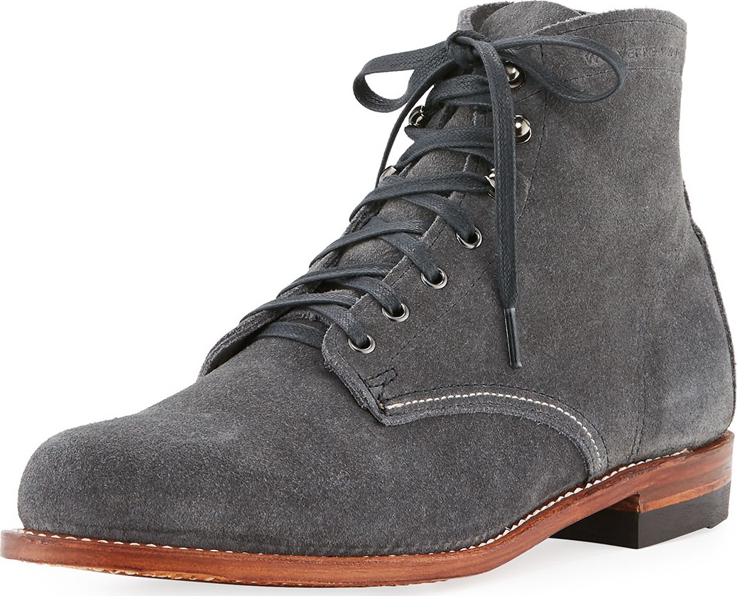 Wolverine Original 1000 Mile Suede Boot, Gray