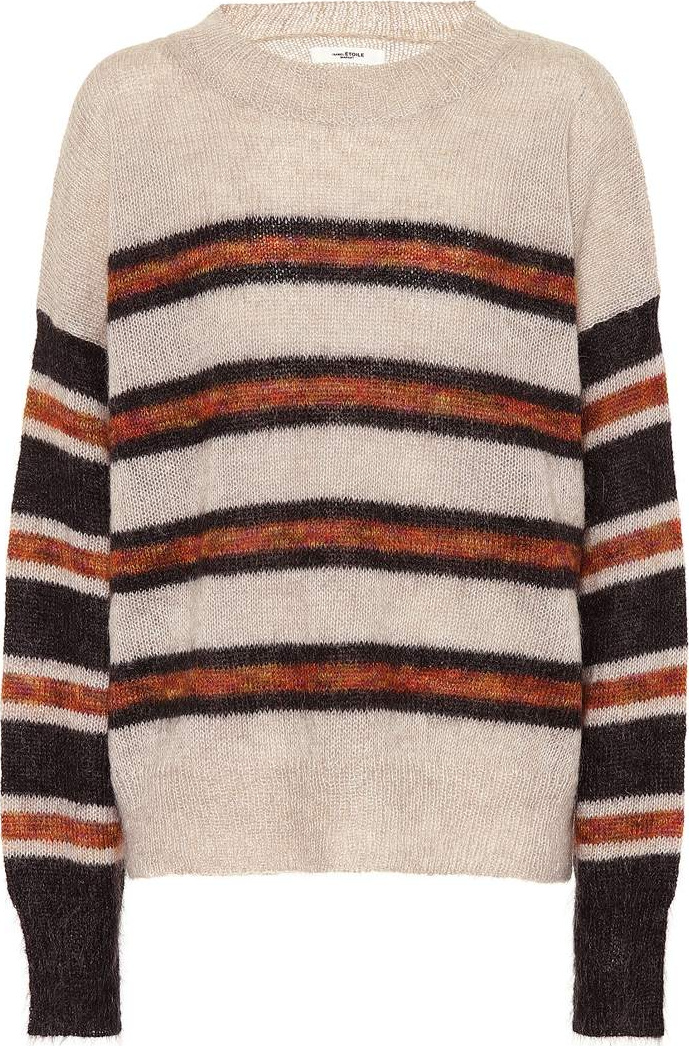 Isabel Marant Etoile Russel striped mohair-blend sweater