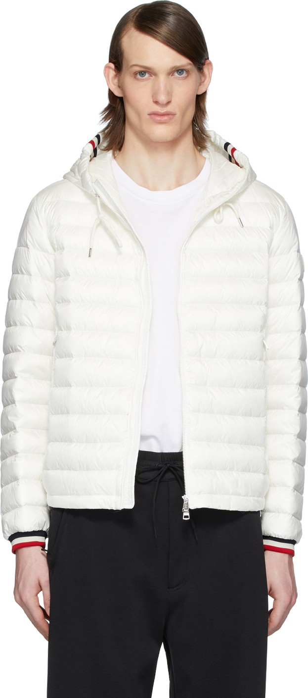 Moncler White Down Giroux Jacket