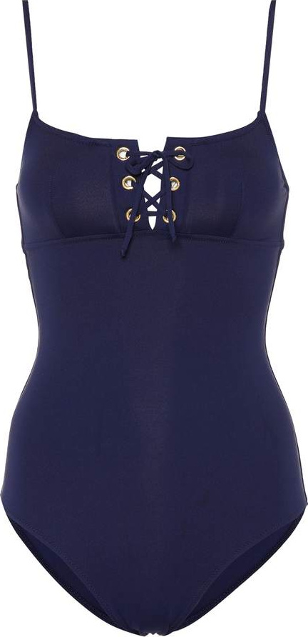 Melissa Odabash Cyprus lace-up swimsuit