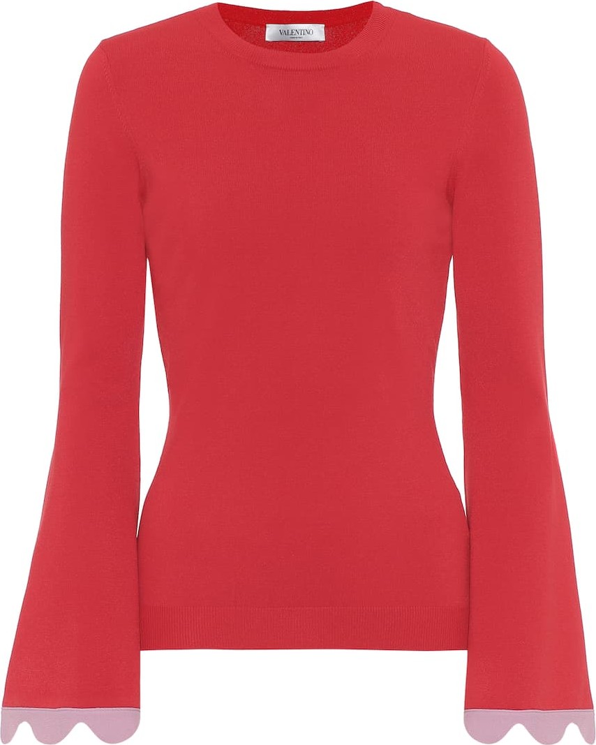 Valentino Crêpe top