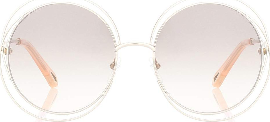 Chloe Carlina round sunglasses