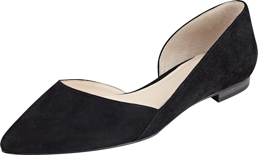 Marc Fisher LTD. Sunny Pointed Suede Ballet Flats