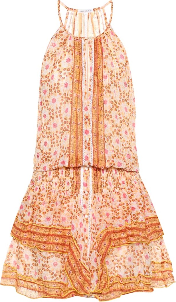 Poupette St Barth Exclusive to Mytheresa – Honey printed cotton dress