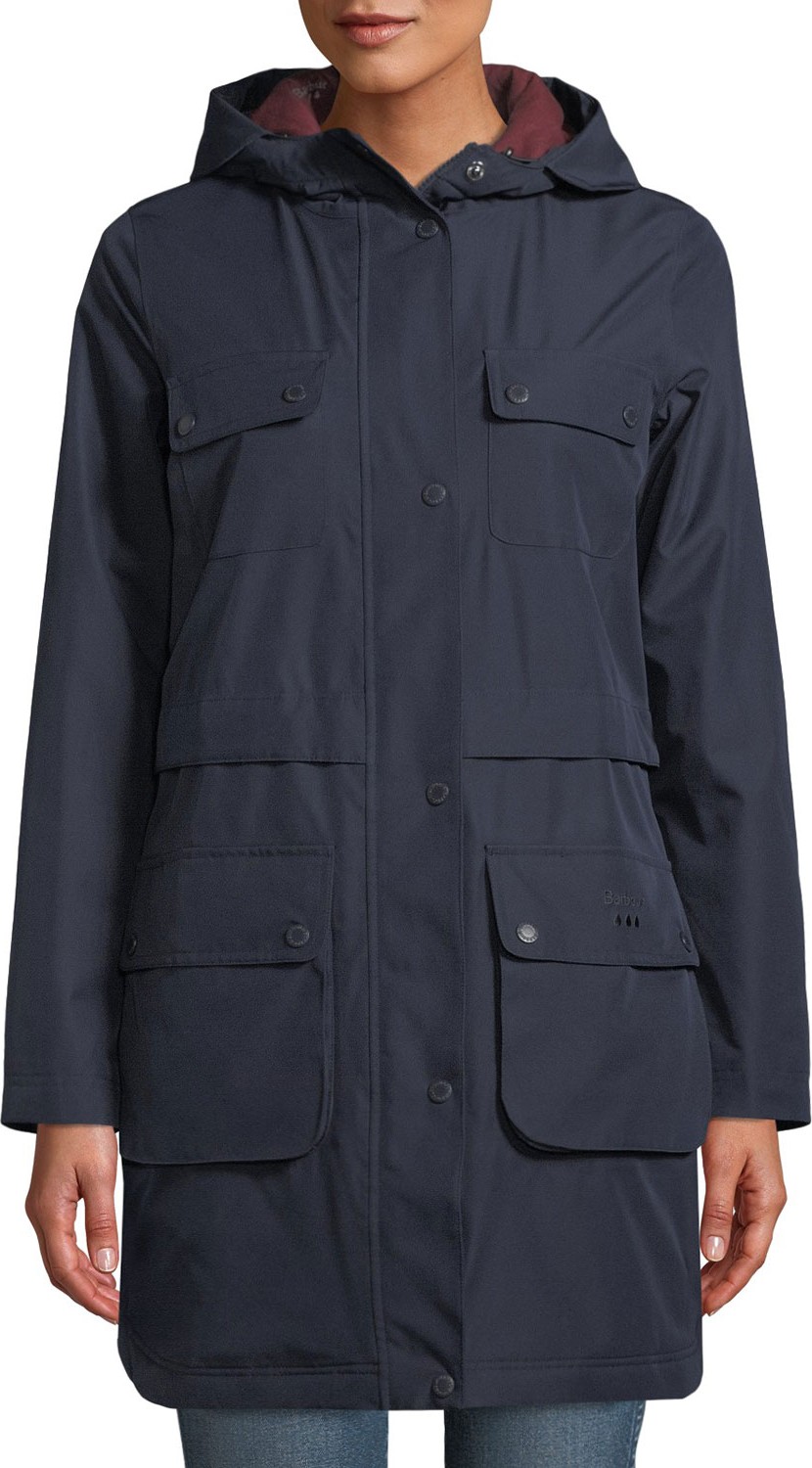 Barbour Isobar Waterproof Jacket w/ Four Pockets